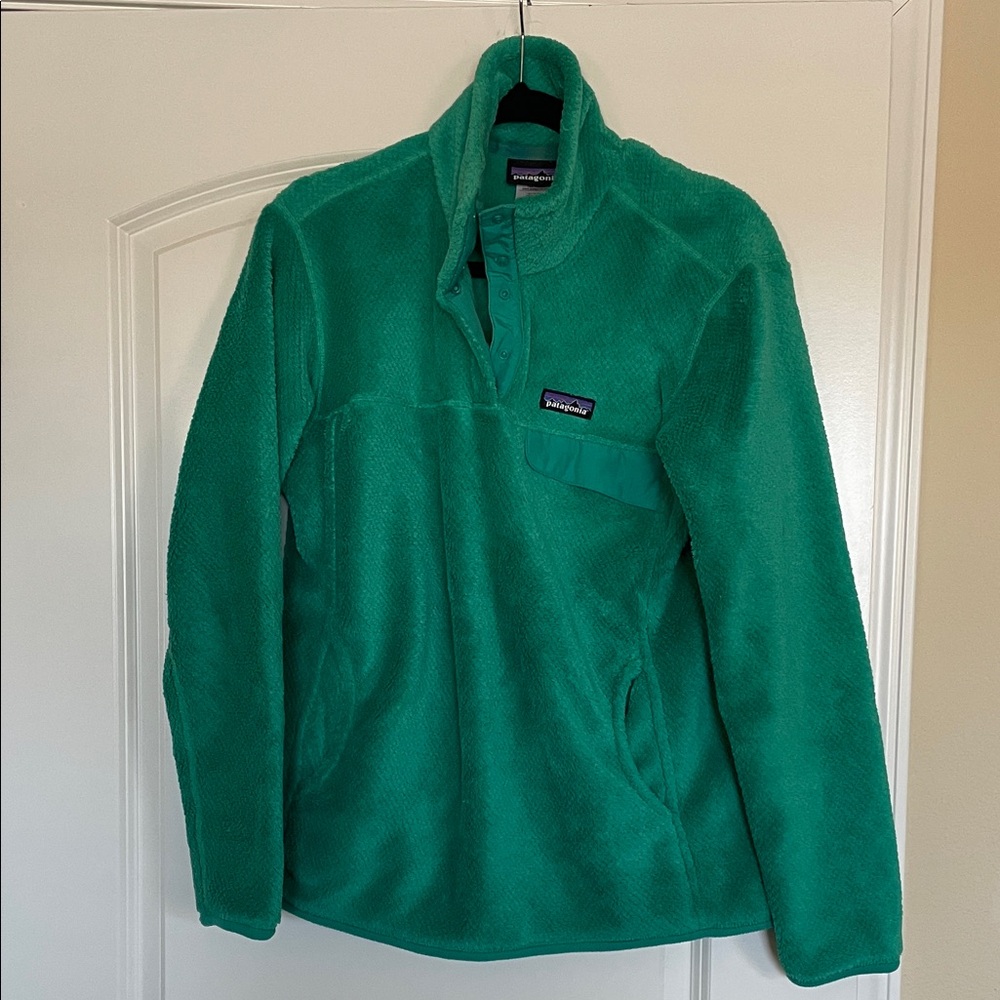 Patagonia Teal Fleece Jacket
